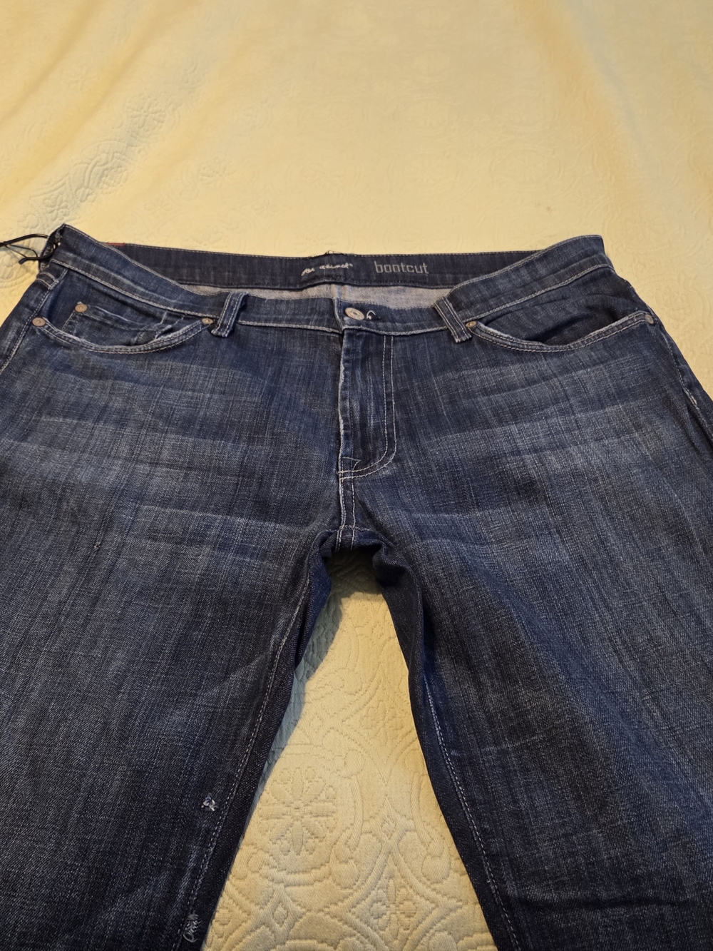 7 For All Mankind Dark Blue Jeans